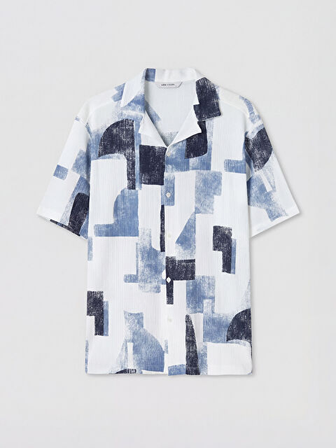 LCW Vision Regular Fit Desenli Erkek Gömlek