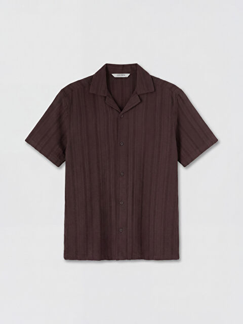LCW Vision Regular Fit Dokulu Erkek Gömlek
