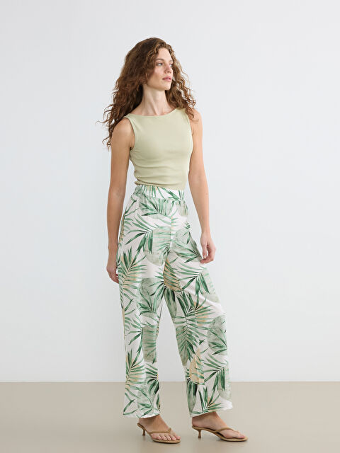 LCWAIKIKI Classic Woman GREEN Trousers