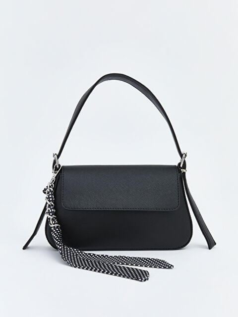 LCW ACCESSORIES Puantiyeli Fular Detaylı Kadın Omuz Çantası - S6K058Z8-CVL