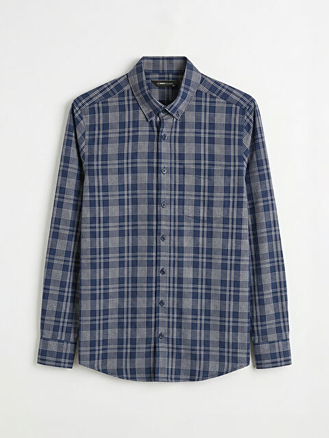 LCWAIKIKI Classic Regular Fit Ekose Erkek Gömlek - S6K171Z8-LN6