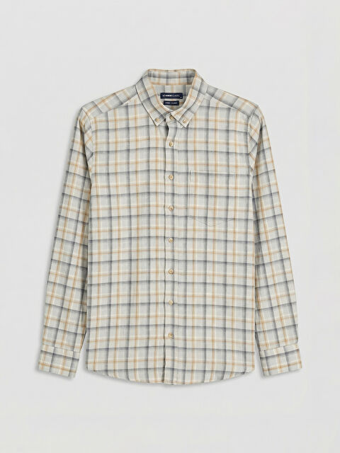 LCWAIKIKI Classic Regular Fit Ekose Erkek Gömlek - S6K174Z8-LMK