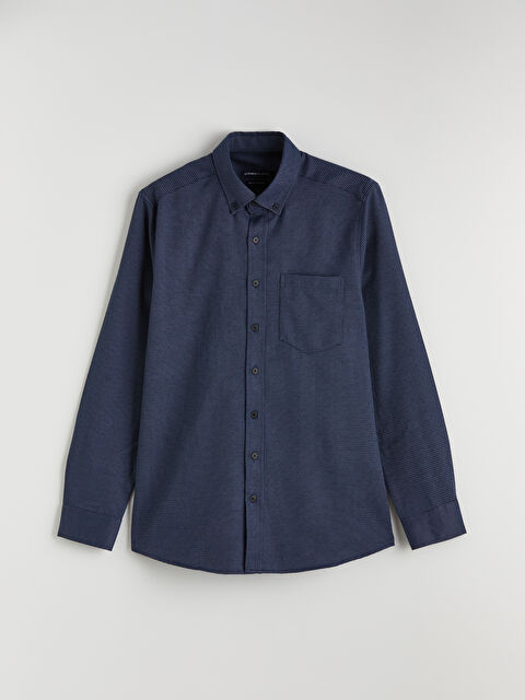 LCWAIKIKI Classic Regular Fit Desenli Erkek Gömlek - S6K181Z8-LN6