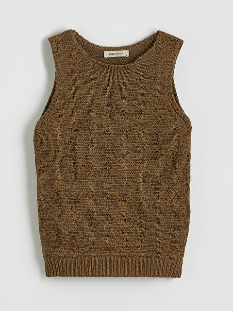 LCW Vision Women's Crew Neck Knit Sweater Vest