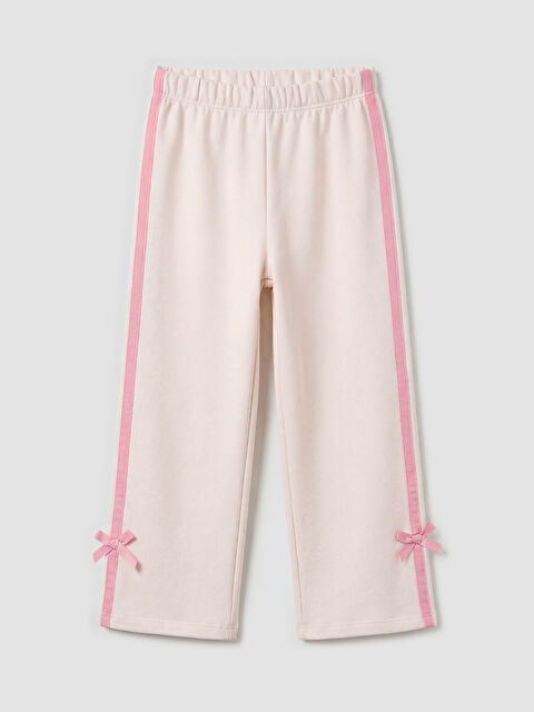 LCW Kids Beli Lastikli Kız Çocuk Eşofman Altı	 - S6K347Z1-FES