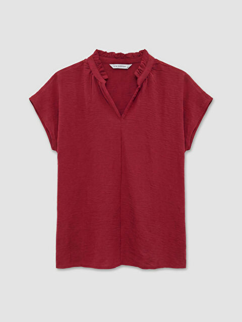 LCWAIKIKI Classic Žena BORDO Bluza