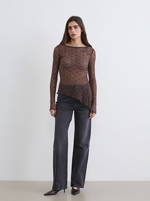 LCW Jeans Straight Fit Kadın Jean Pantolon - S6K371Z8-327