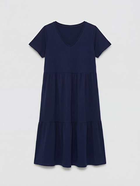 LCW Comfort V Yaka Katkat Elbise