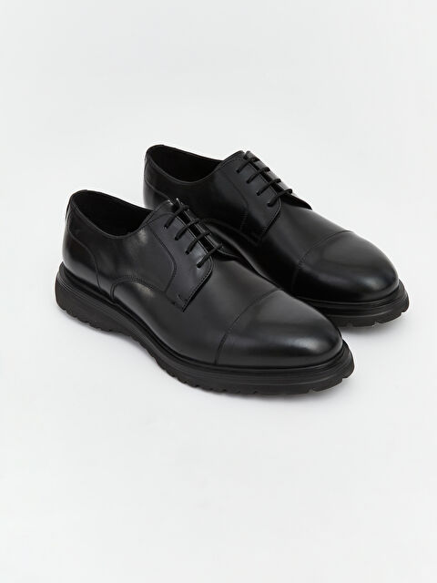 LCW STEPS Deri Görünümlü Erkek Klasik Ayakkabı - S6K432Z8-HUC