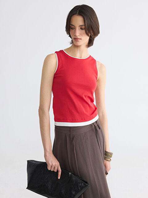 LC WAIKIKI Bisiklet Yaka Kadın Atlet