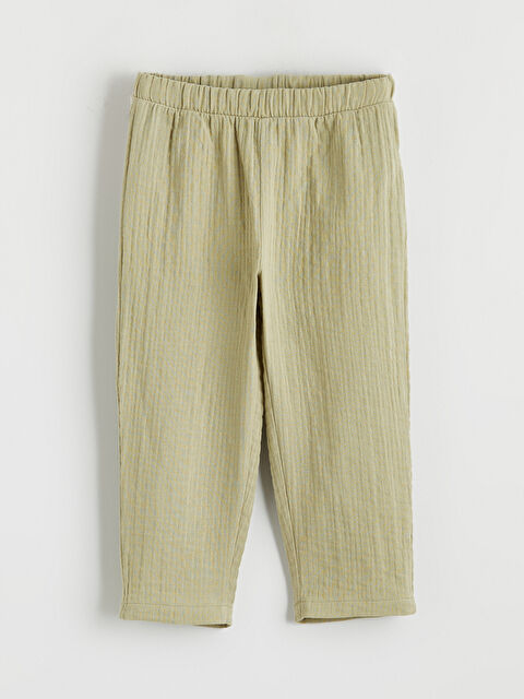 LCW ECO Beli Lastikli Kız Çocuk Eşofman Alt - S6K447Z1-YSD