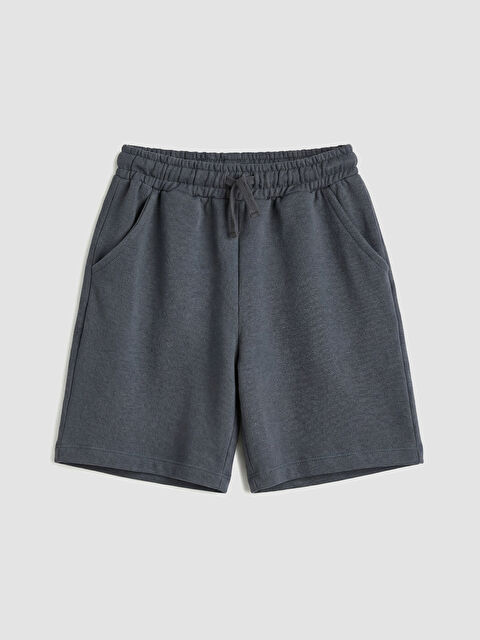 LCW ECO Beli Lastikli Erkek Çocuk Şort - S6K541Z4-YNR