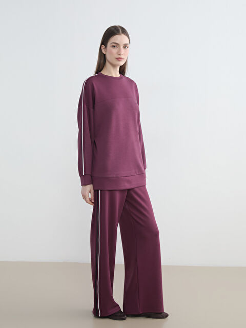 LCW Modest Beli Lastikli Soft Touch Kadın Eşofman Altı - S6K595Z8-HNV