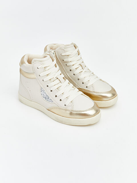 LCW STEPS Bağcıklı Kız Çocuk Bilek Boy Spor Ayakkabı - S6K684Z4-EEW