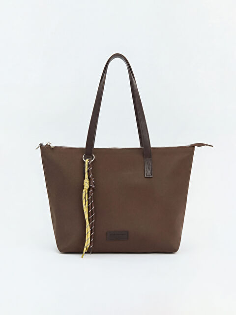 LCW ACCESSORIES Süet Görünümlü Kadın Omuz Çantası