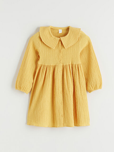 LCW ECO Girl YELLOW Dress - S6K733Z1-RYU