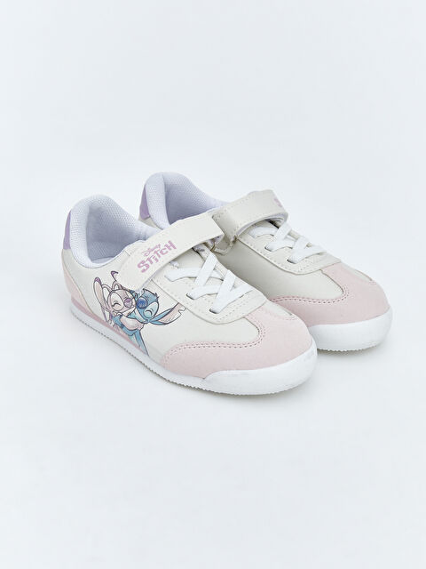 LCW STEPS Lilo ve Stitch Baskılı Kız Bebek Spor Ayakkabı - S6K737Z1-J5E