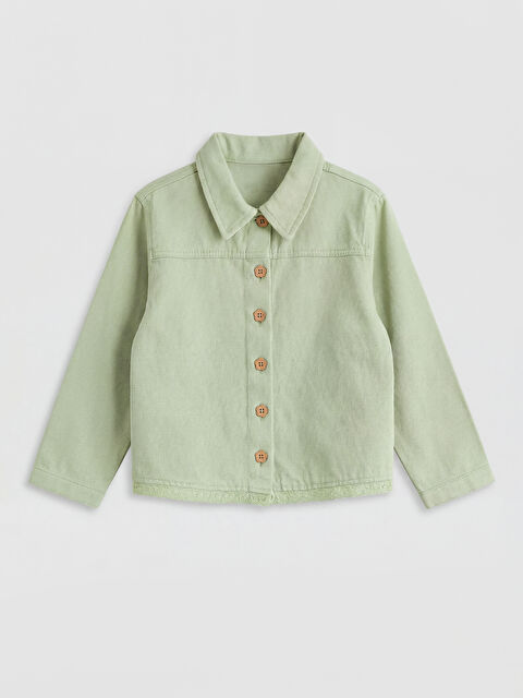 LCW Kids Uzun Kollu Kız Çocuk Gömlek - S6K755Z1-FHV