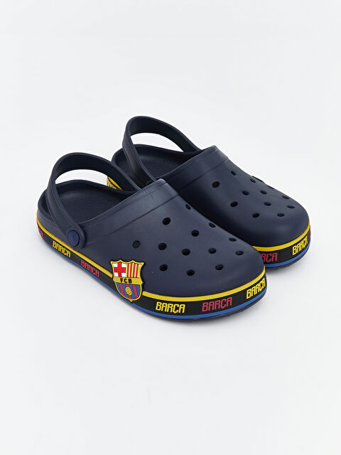 LCW STEPS Barcelona Baskılı Erkek Çocuk Plaj Sandaleti - S6K757Z4-CRP