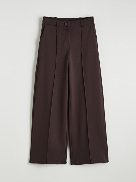 LCWAIKIKI Classic Yüksek Bel Geniş Paça Kadın Pantolon - S6K797Z8-ZRF