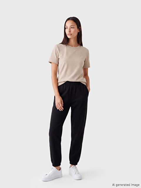 XSIDE Woman BLACK Jogger Sweatpants