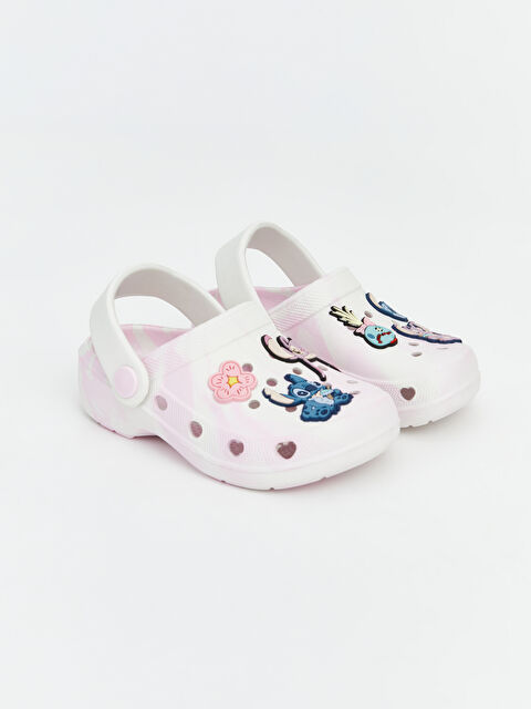 LCW STEPS Lilo & Stitch Baskılı Kız Çocuk Plaj Sandaleti