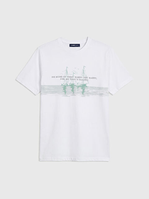 LCWAIKIKI Classic Man WHITE T-Shirt - S6K832Z8-Q6K