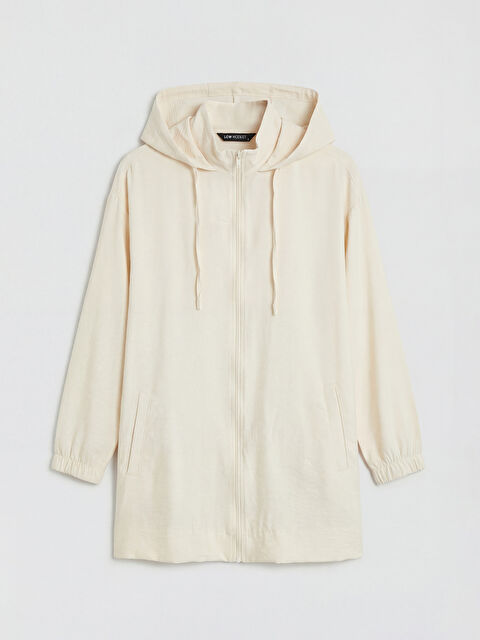 LCW Modest Kapüşonlu Kadın Tunik - S6K838Z8-CUL