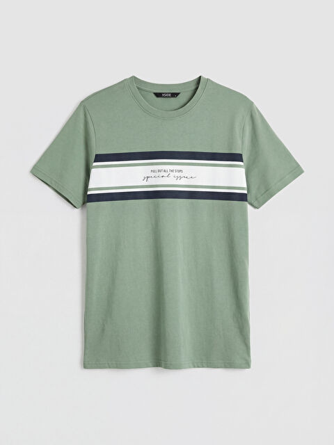 XSIDE Man GREEN T-Shirt - S6K844Z8-GX7
