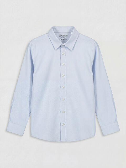 LCW Kids Oxford Erkek Çocuk Gömlek - S6K846Z4-FFS