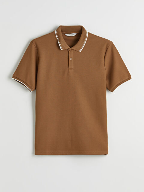 LCW Vision Man BROWN T-Shirt - S6K883Z8-QMQ