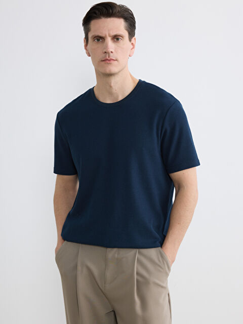 SOUTHBLUE Men's Crew Neck Jersey T-Shirt - S6K890Z8-RFH