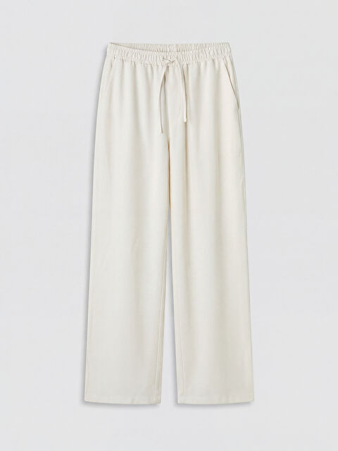 XSIDE Beli Lastikli Geniş Paça Kadın Pantolon