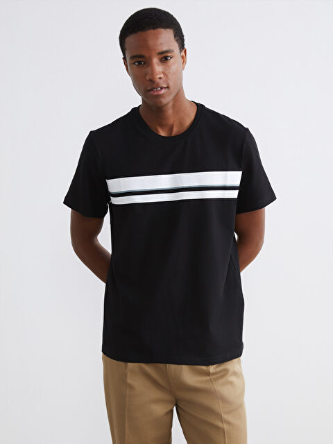 XSIDE Man BLACK T-Shirt - S6K954Z8-CVL