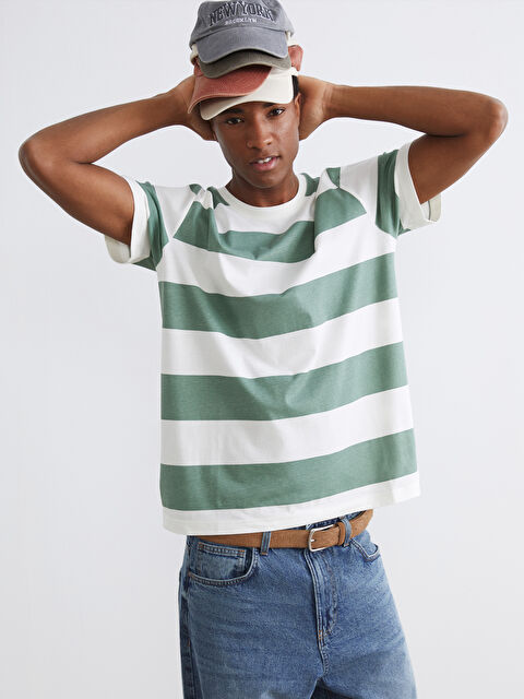 XSIDE Man ECRU T-Shirt - S6K957Z8-R9J