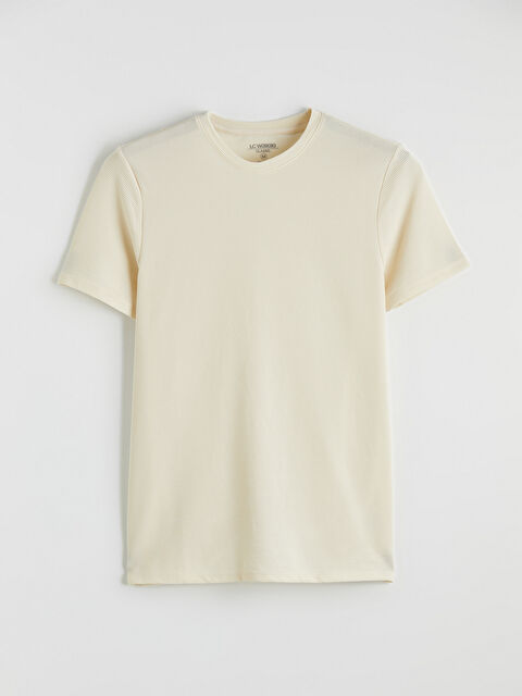 LCWAIKIKI Classic Man ECRU T-Shirt - S6K973Z8-SGT