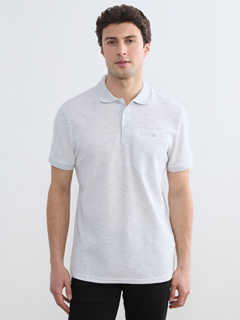 LCWAIKIKI Classic تيشيرت جيرسي رجالي بياقة بولو - S6K983Z8-DFG