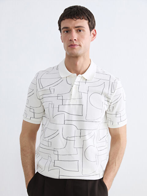 LCW Vision Man ECRU T-Shirt - S6K990Z8-R9J