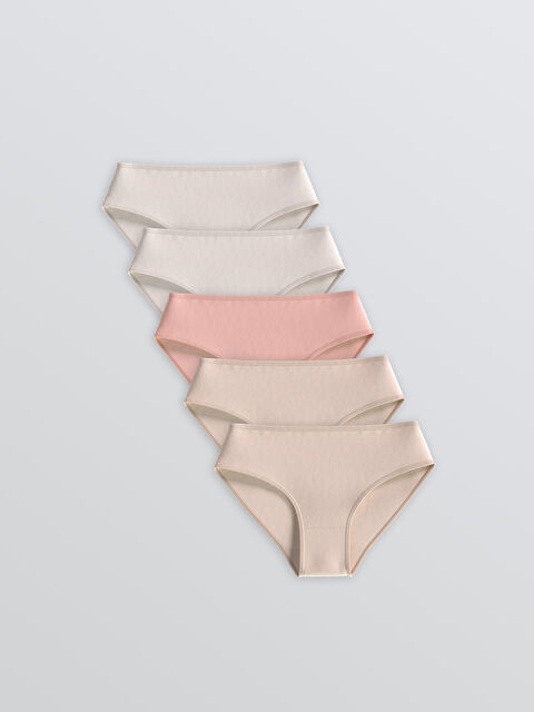 LCW Kids Kız Çocuk Külot 5'li - S6KA66Z4-FZX