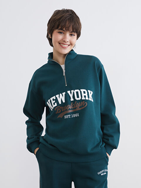 XSIDE Woman GREEN Sweatshirt - S6KB15Z8-12P
