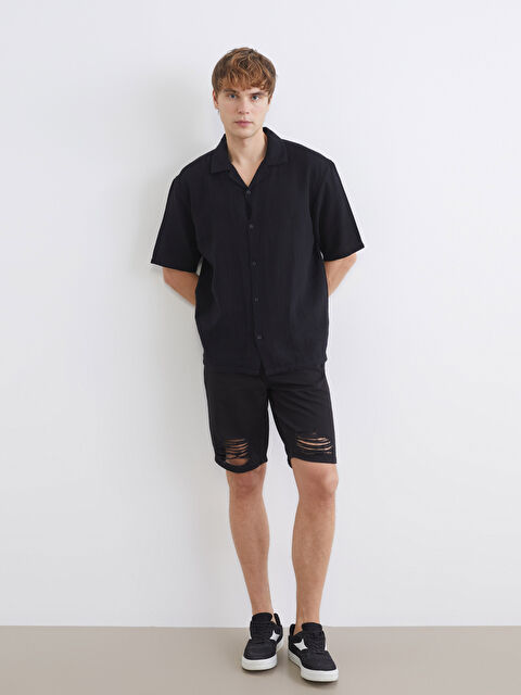 LCW Jeans Regular Fit Men's Denim Shorts