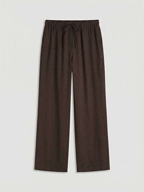 XSIDE Elastic Waist Wide Leg Women's Trousers - S6KB43Z8-9A1