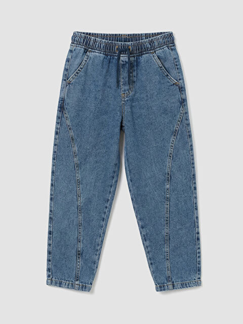LCW Kids Barrel Fit Erkek Çocuk Jean Pantolon - S6KB81Z4-507