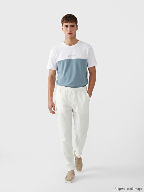 LCWAIKIKI Classic Man WHITE T-Shirt - S6KB86Z8-Q6K