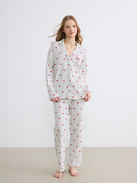 LCW Young Minnie Mouse Baskılı Kadın Pijama Takım - S6KC60Z8-LRA