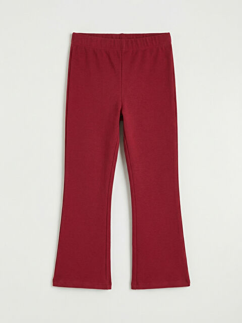 LCW Kids Kız Çocuk İspanyol Paça Tayt - S6KD53Z1-HFM