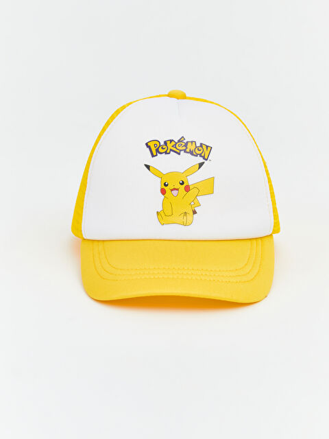 LCW ACCESSORIES Pokemon Baskılı Erkek Çocuk Kep Şapka