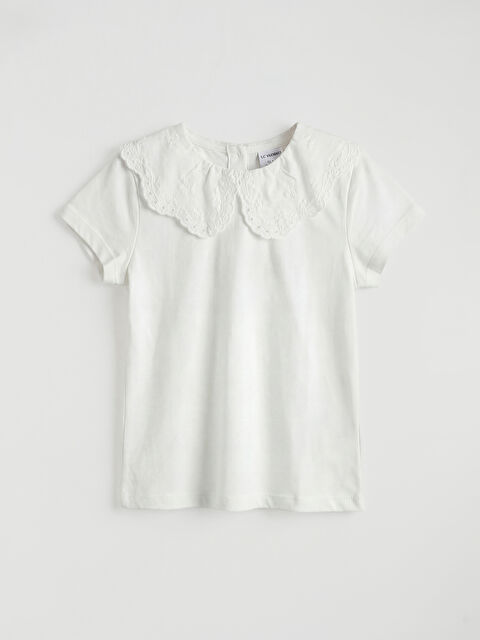 LCW Kids Bebe Yaka Kız Çocuk Bluz - S6KD69Z1-R9J