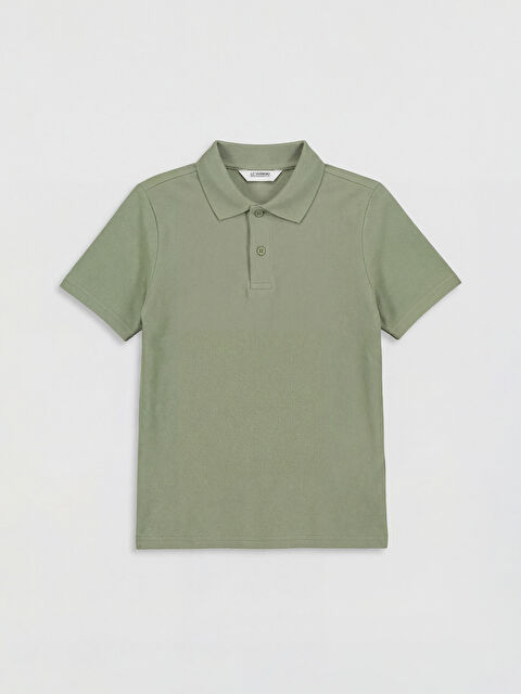 LCW Kids Polo Yaka Erkek Çocuk Tişört - S6KD74Z4-GX7