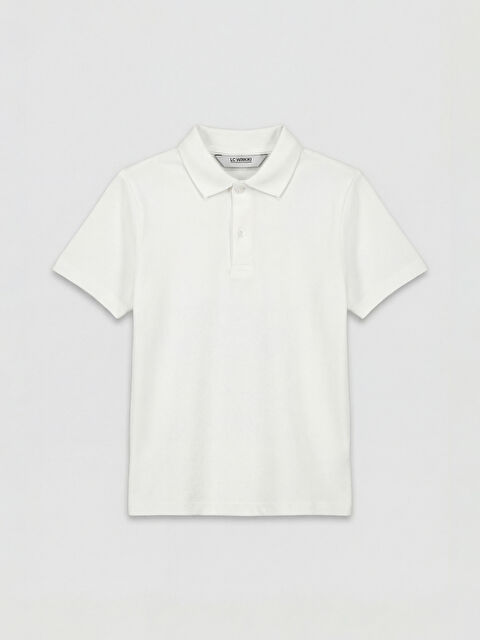 LCW Kids Polo Yaka Erkek Çocuk Tişört - S6KD74Z4-R9J